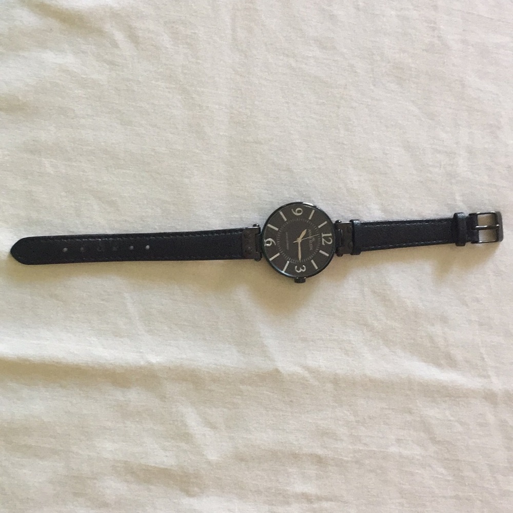 Black Anne Klein watch